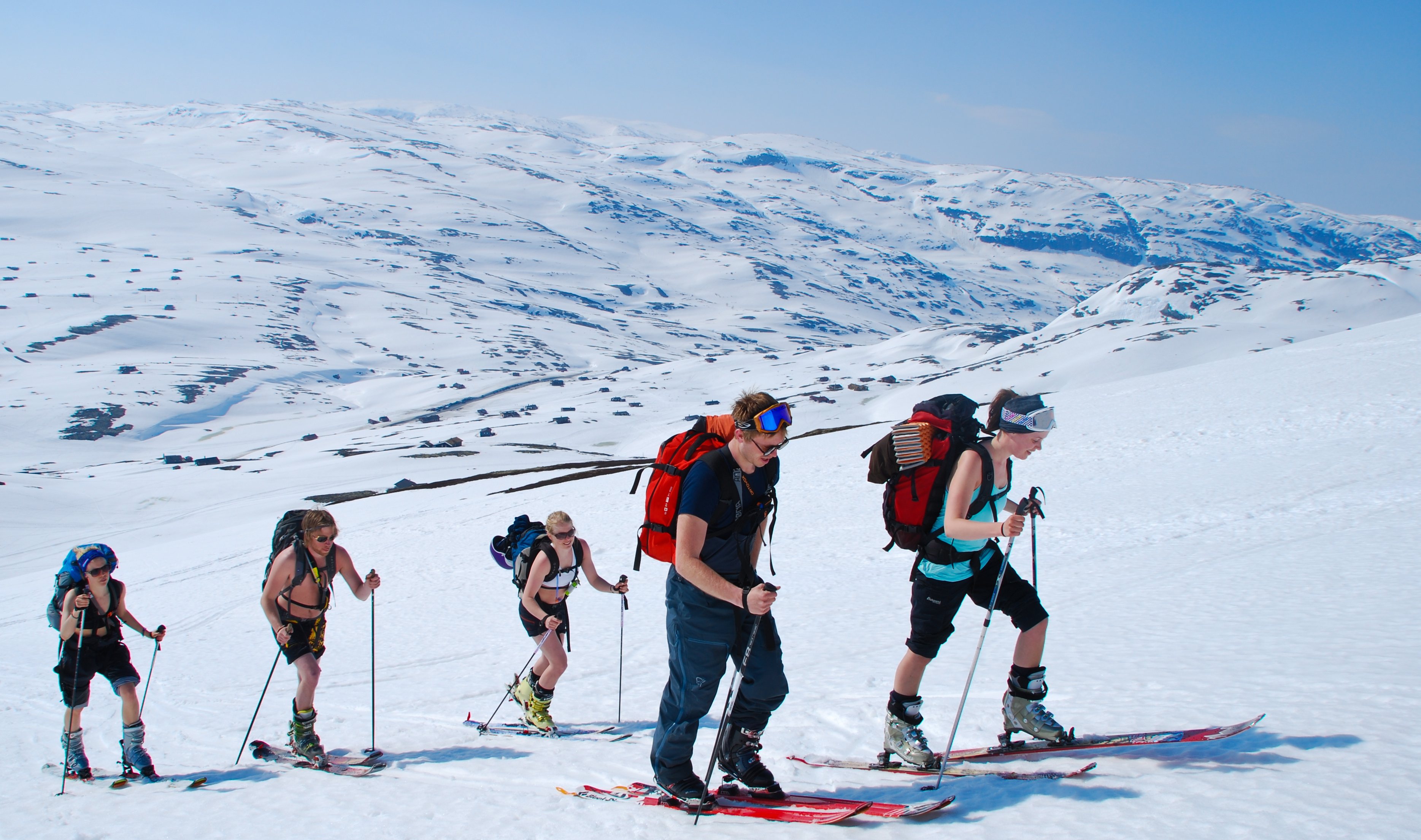 Påskeføre i Vang! Foto: Hallgrim Rogn