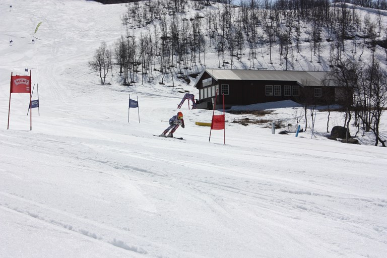 1. mai-rennet er ein årleg tradisjon i anlegget på Tyin–Filefjell. Foto: Tyin ski.
