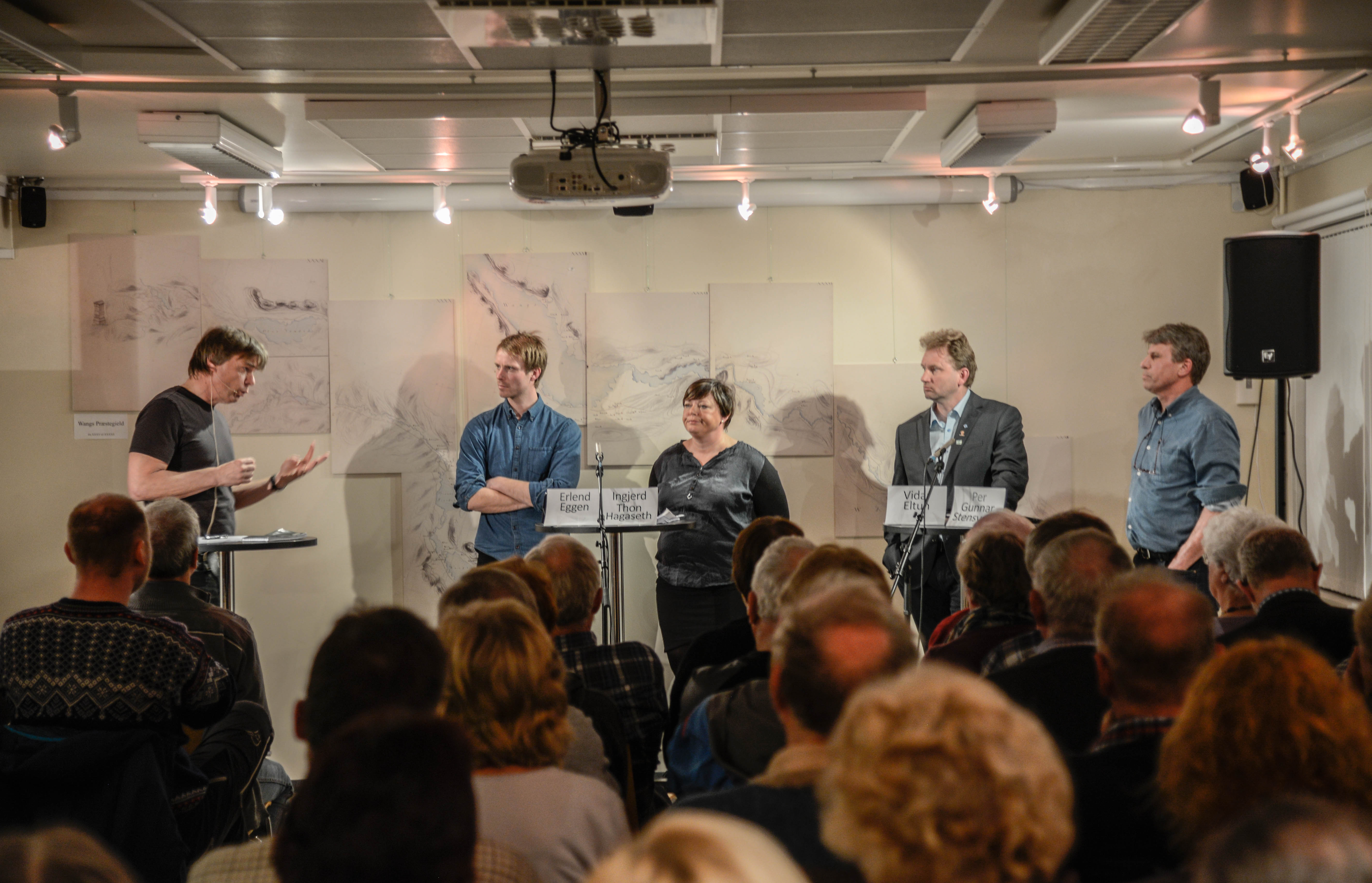 Ivar Brynildsen, Erlend Eggen, Ingjerd Thon Hagaseth, Vidar Eltun og Per Gunnar Stensvaag.