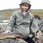 Fisking i Vang betyr alt får meitefiske i småelvar til båtfiske i fjellvatn og flugefiske i Jotunheimen. Foto: Hallgrim Rogn