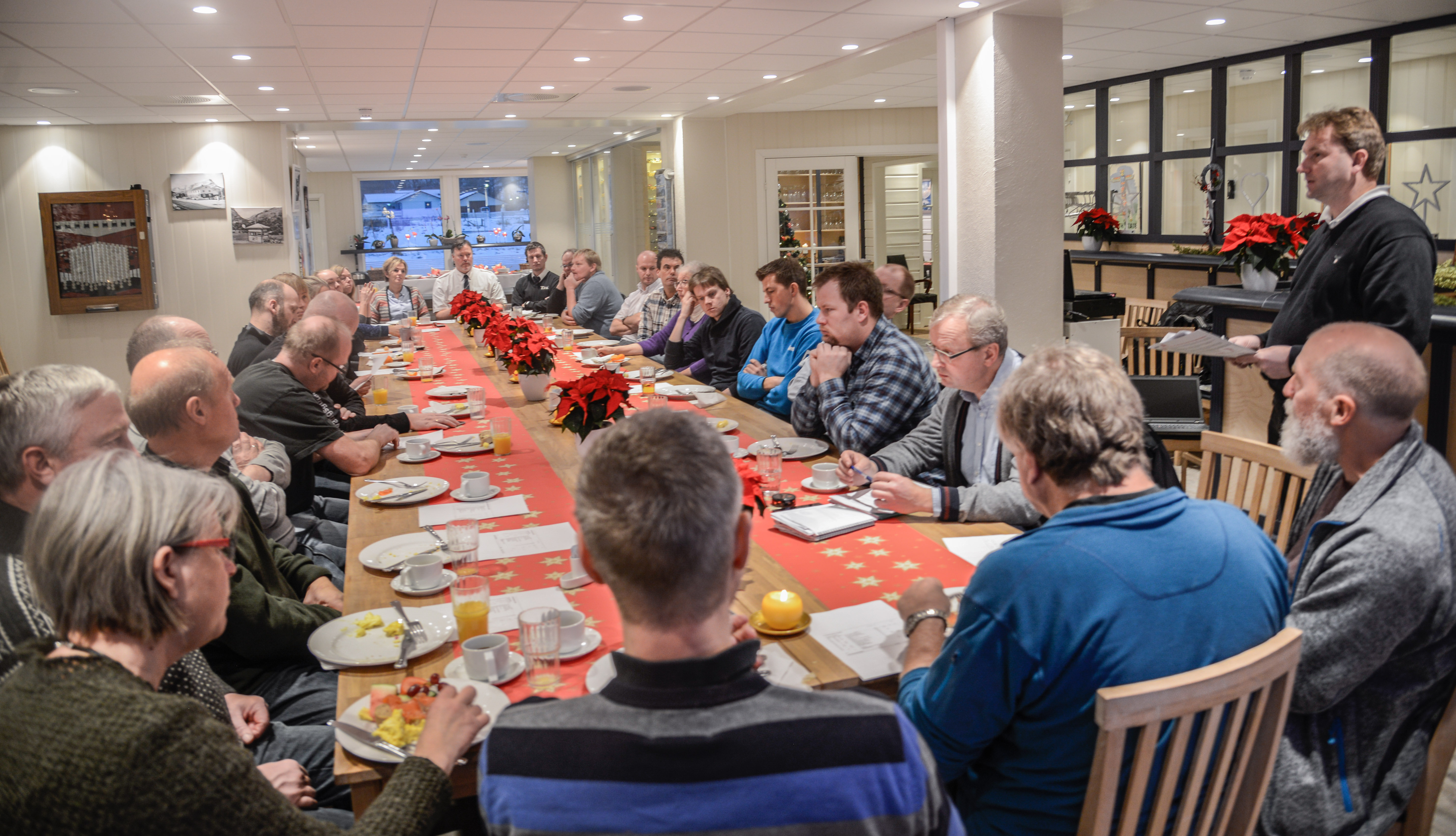 Over tretti møtte på årets siste næringsfrukost i Vang.