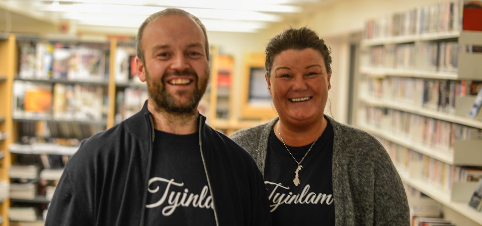 Kjell Gudmund og Line Svien i Tyinlam  er råe på sosiale medium og delte mykje matnyttig denne kvelden.