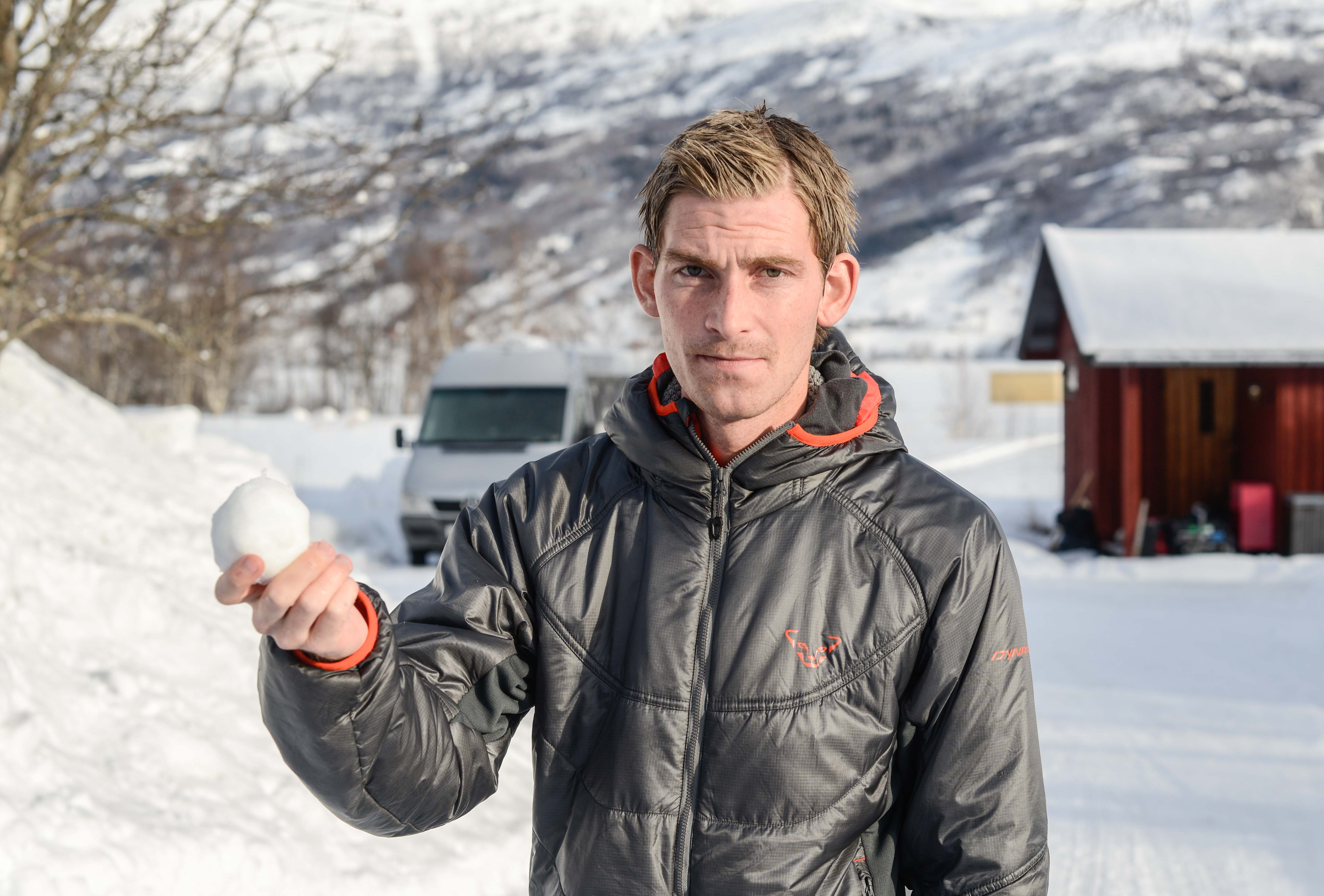 Øyvind Stende er primus motor «Ung på Filefjell» som står bak snøballkrigfestivalen Dukk! på Tyin-Filefjell.