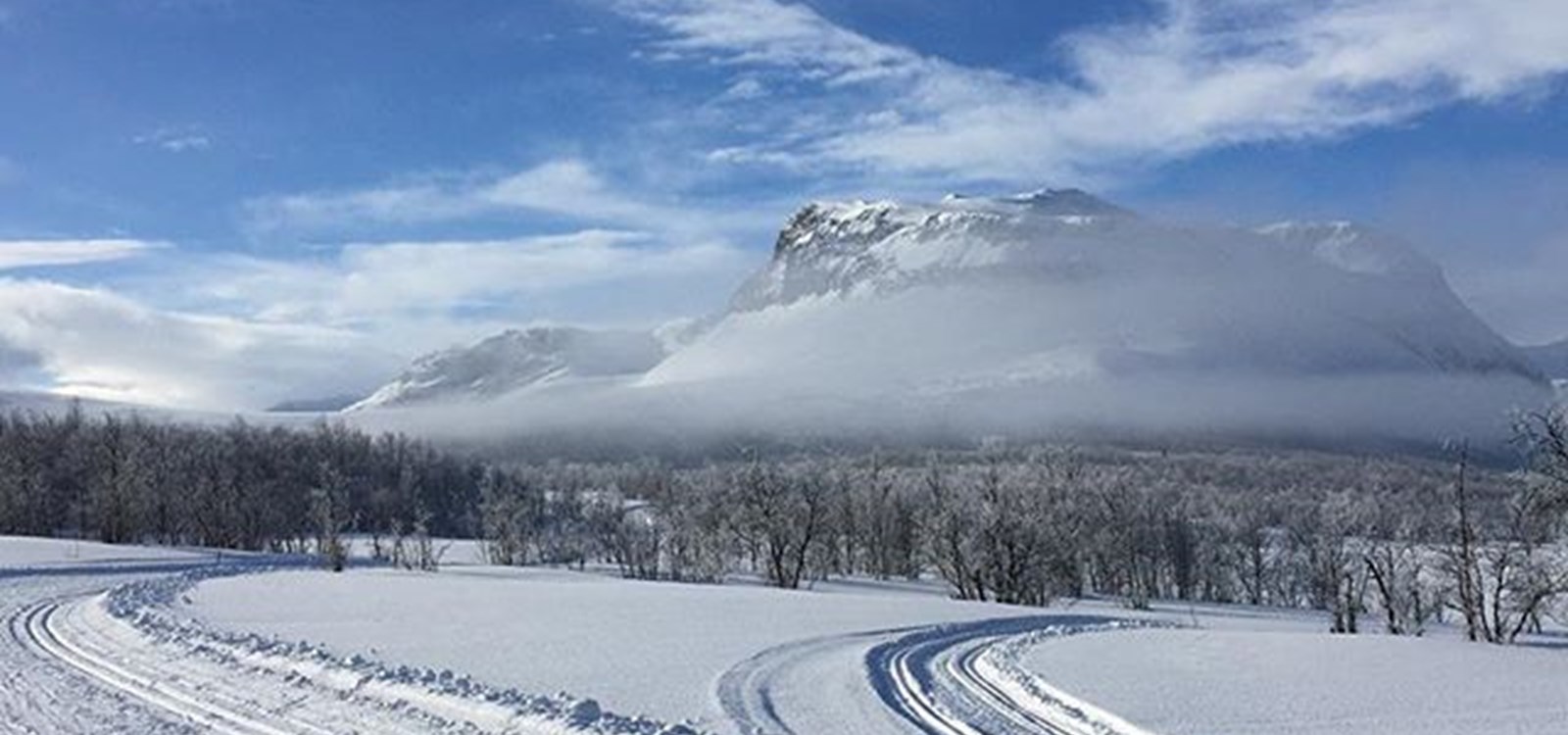 Majestetiske omgjevnader i løypenettet til Grindafjell ski. Foto: tonjerob/Instagram