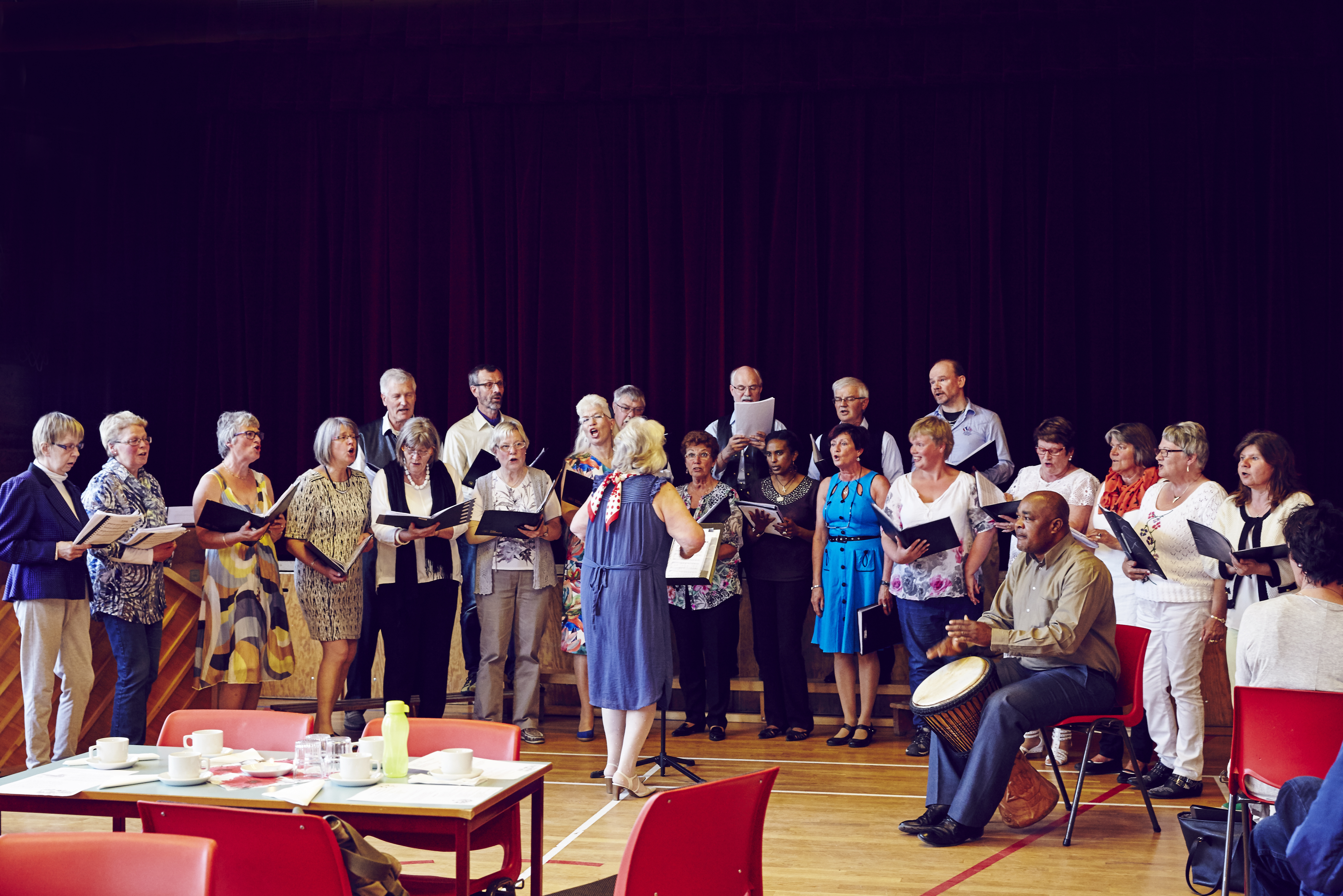 Vangskoret er ein av arrangørane av årets mønstringskonsert