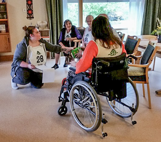 Alle deltakerne fikk startnummer på brystet.