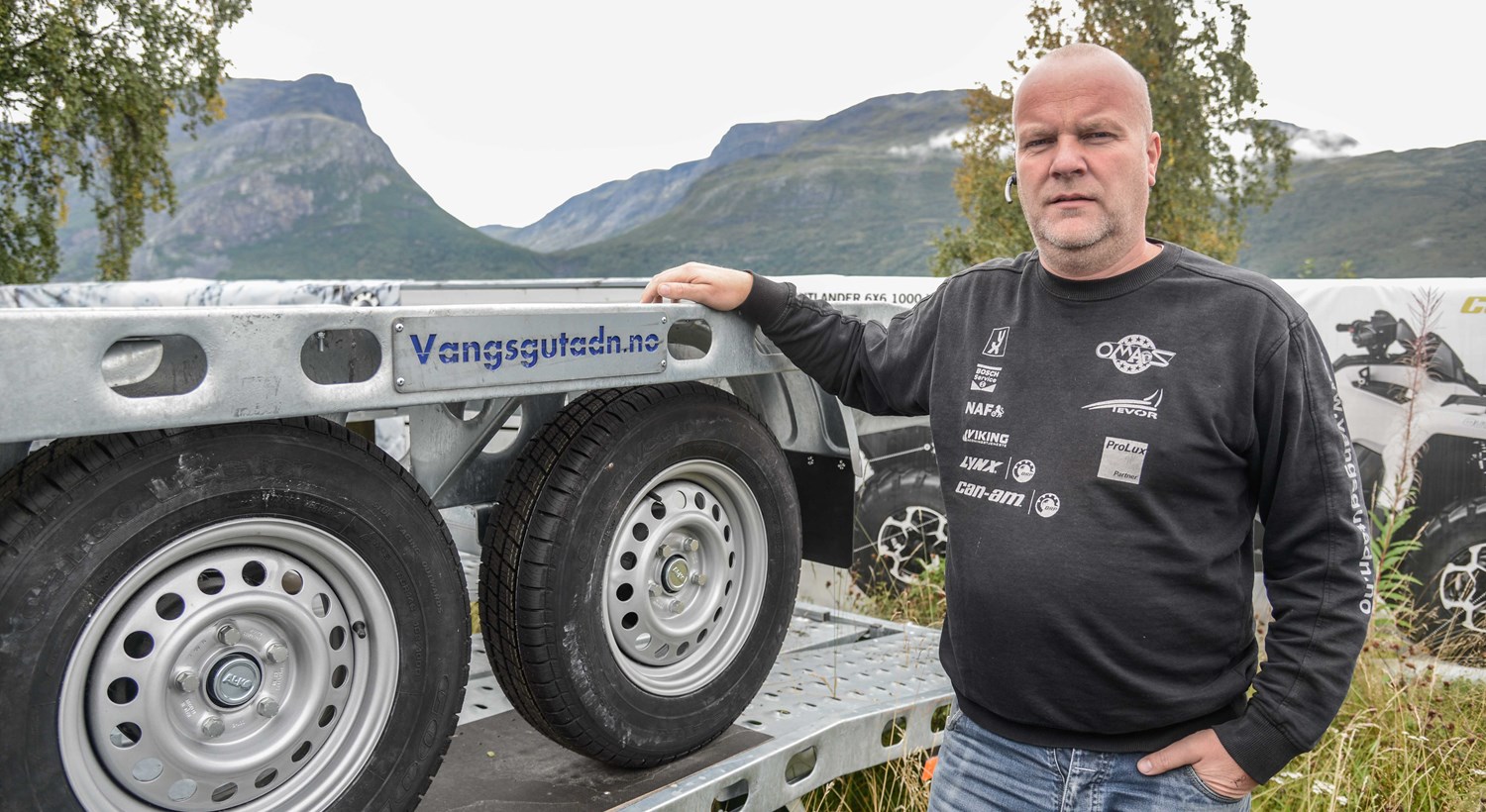 Vangsgutadn.no er det spiltter nye nasjonale hengermerket frå Arve Wangensteen og resten av gjengen ved Vang Autoservice AS.