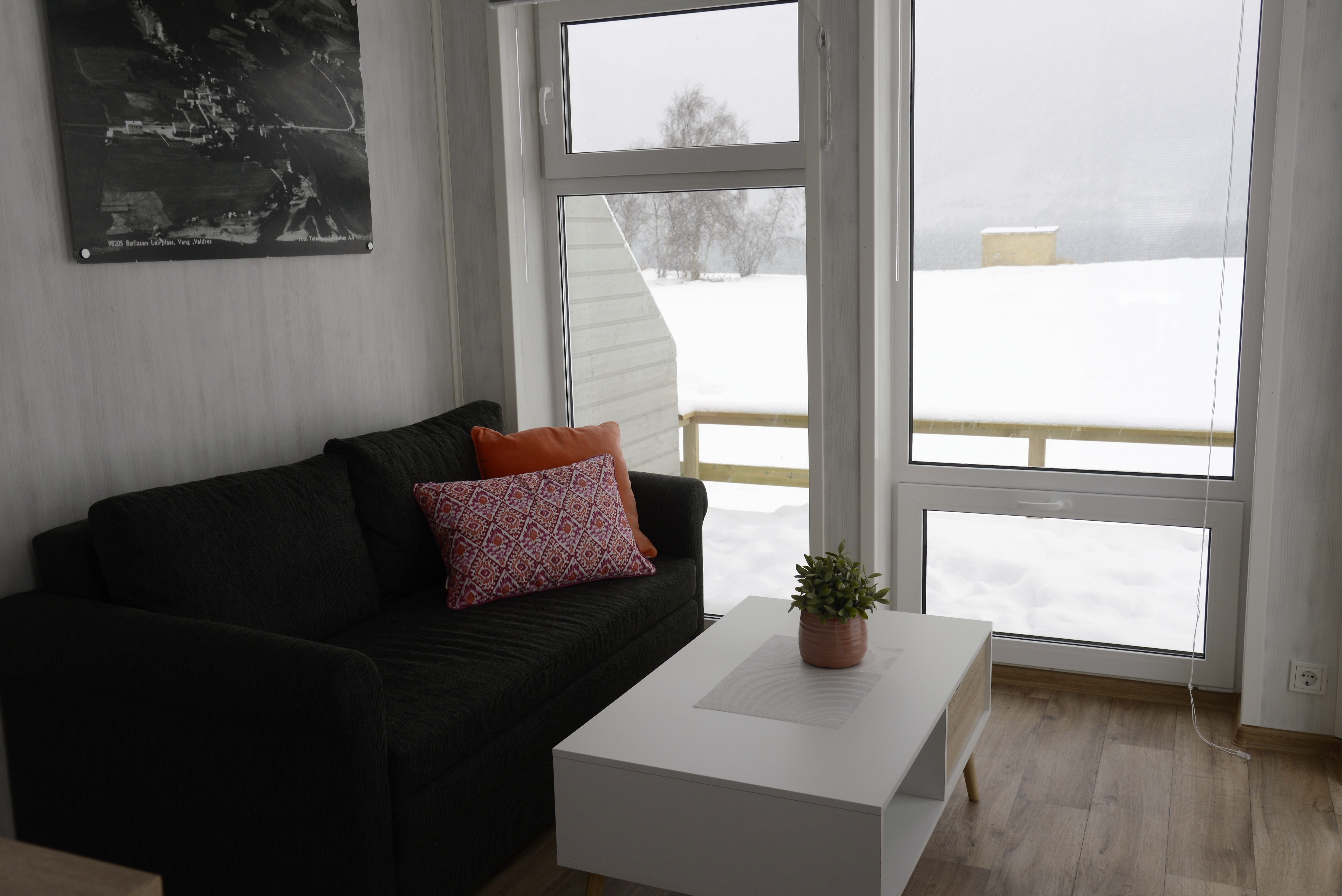 Sovesofa om natta, sitteplass om dagen