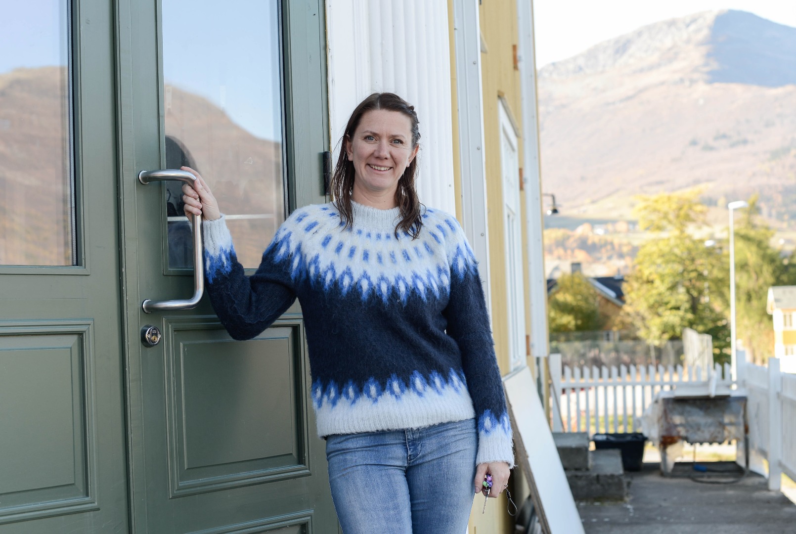 Yvonne Solemsli Mæland har starta opp treningssentert Gnist i Vang sentrum i lag med mannen Leif Øyvind Solemsli.