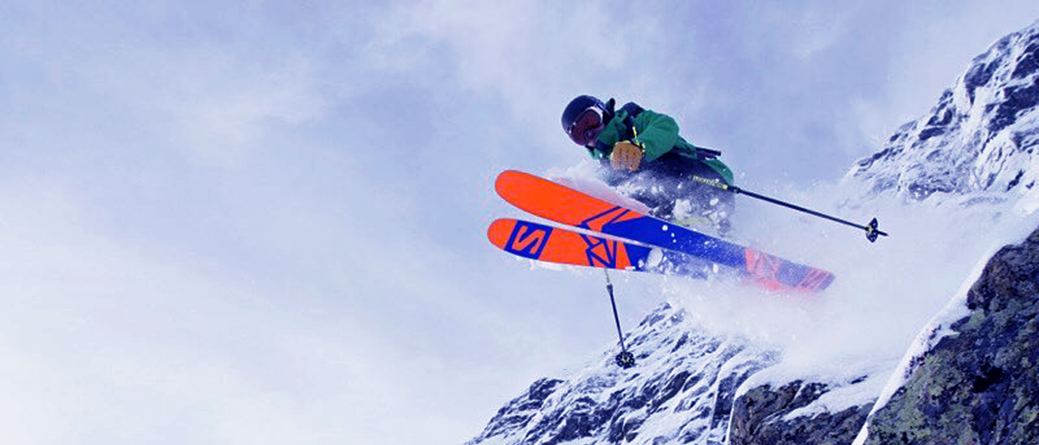 Fjella rund Eidsbugarden er arena for ein eksklusiv frikøyringskonkurranse denne vinteren. Foto: Kalle Hägglund