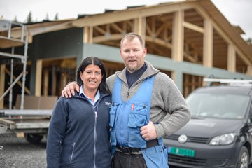 Monica Litangen og Tom Kjetil Tørstad satsar saman for bygda og opnar ny Joker Ryfoss 1. desember.