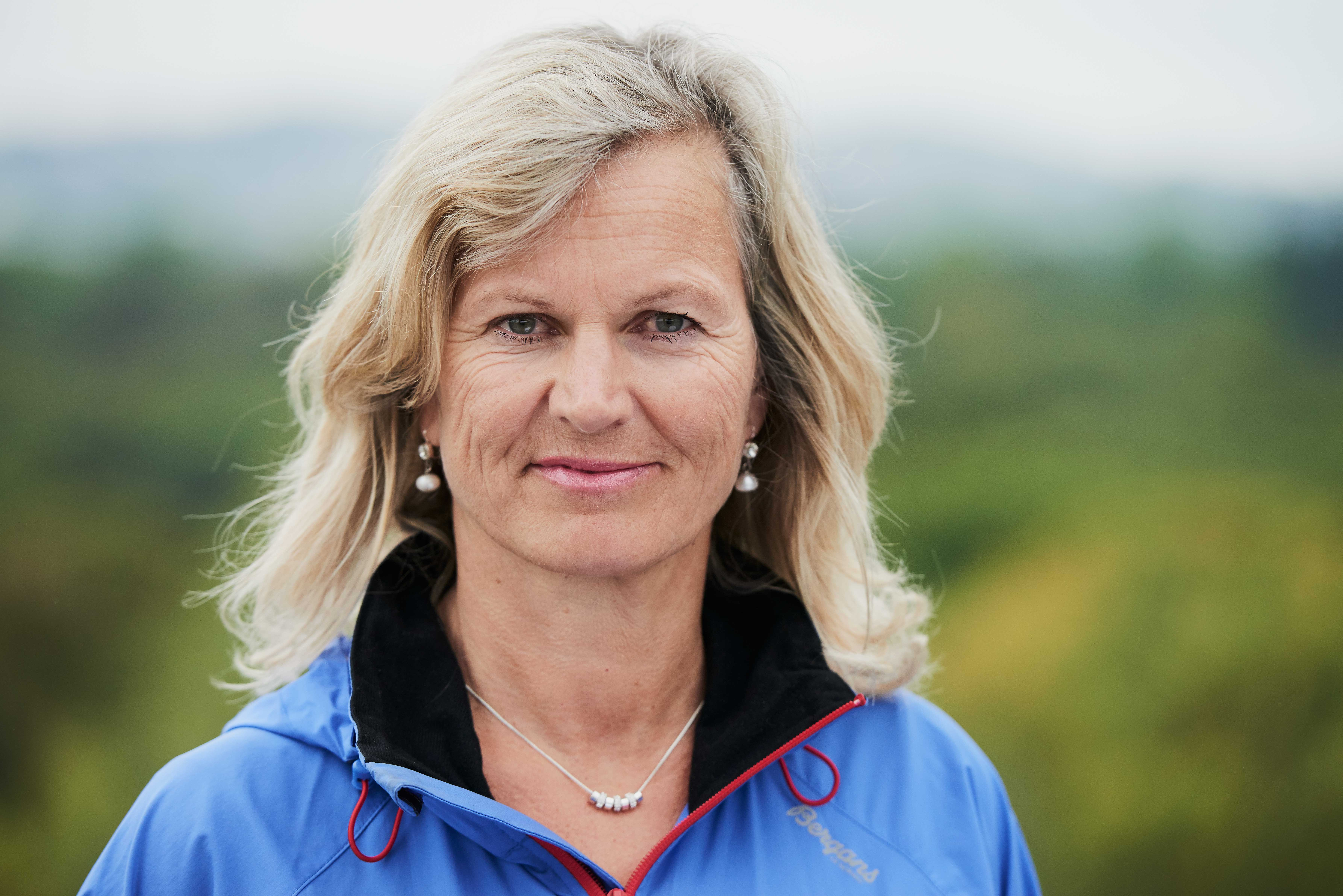 Adm. dir. i NHO Reiseliv, Kristin Krohn Devold  leder juryen under årets StartUppValdres. Foto: NHO Reiseliv.