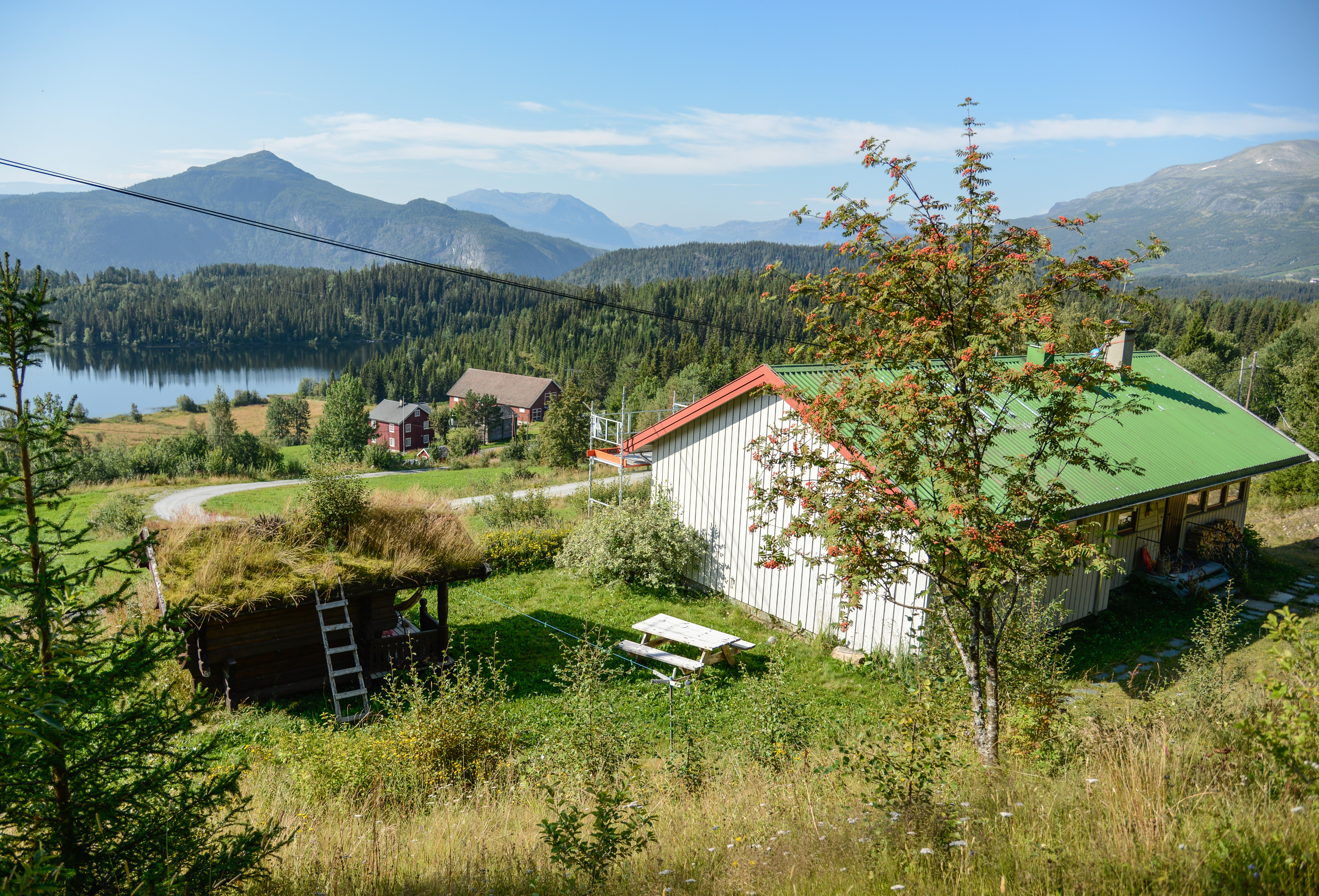 Soltilhøva er optimale i Liagardane.