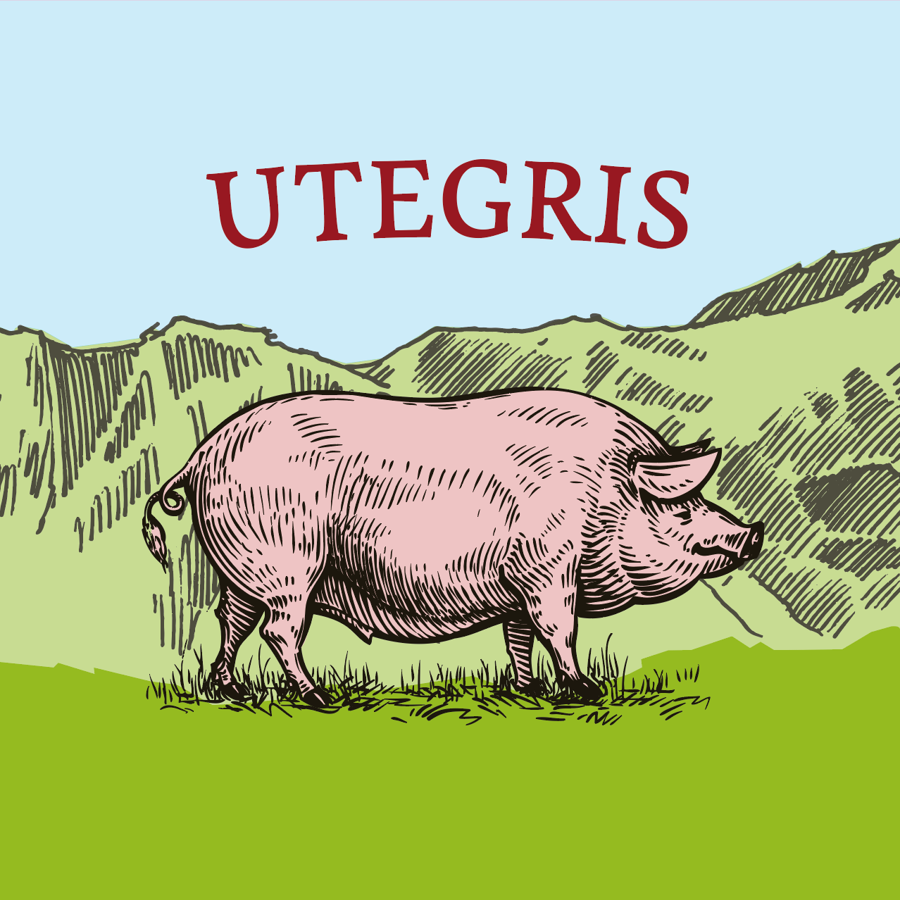 Logo Utegris frå Vang