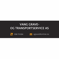 Logo Vang grave og transportservice