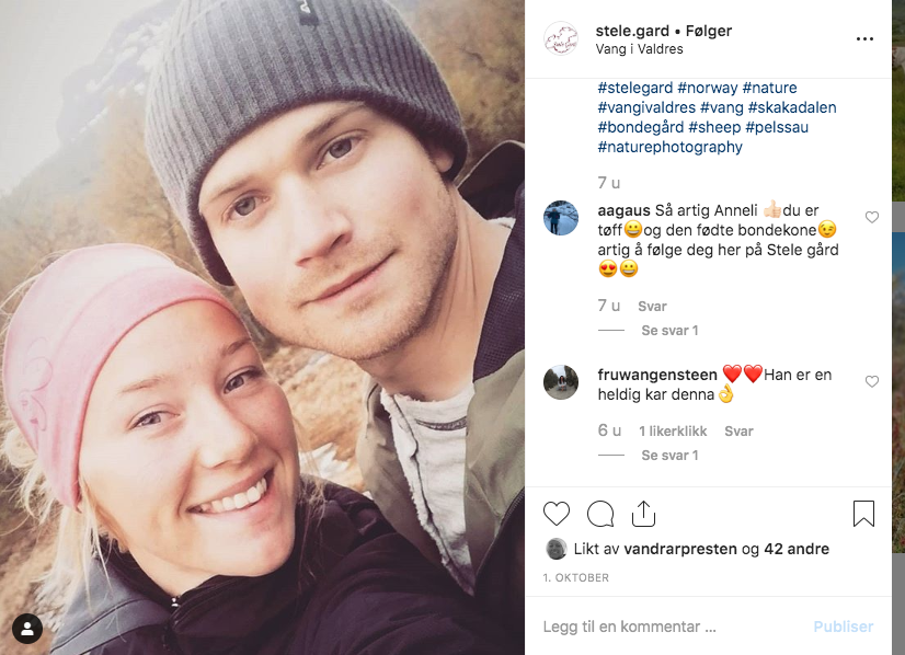 Med Anneli og Jan Ove stadig meir aktive i drifta på Stele gard har også følgjarane fått eit innblikk i alt som skjer på garden dei siste månadane.