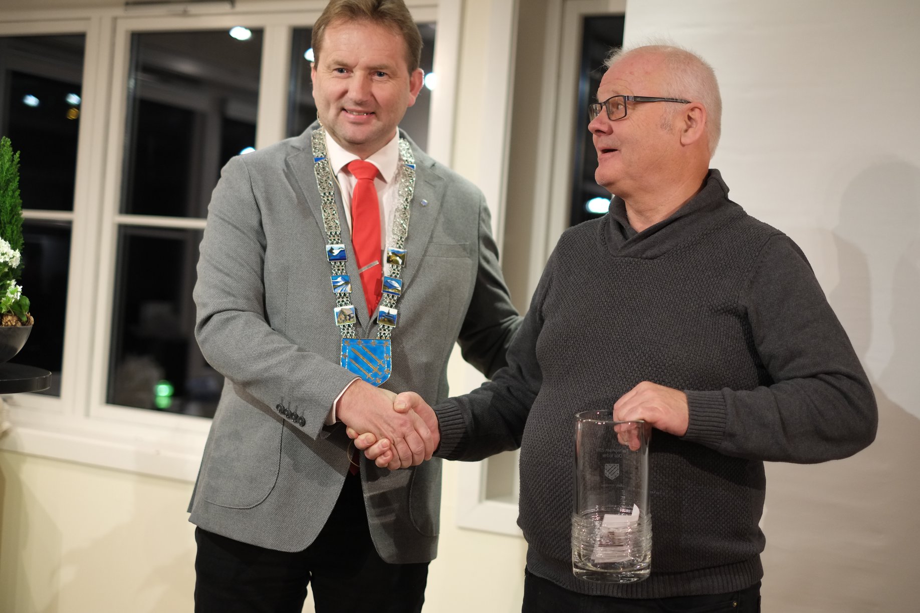 Odd Vidme er årets positive vangsgjelding! Foto: Marte Tangen/Vang frivilligsentral