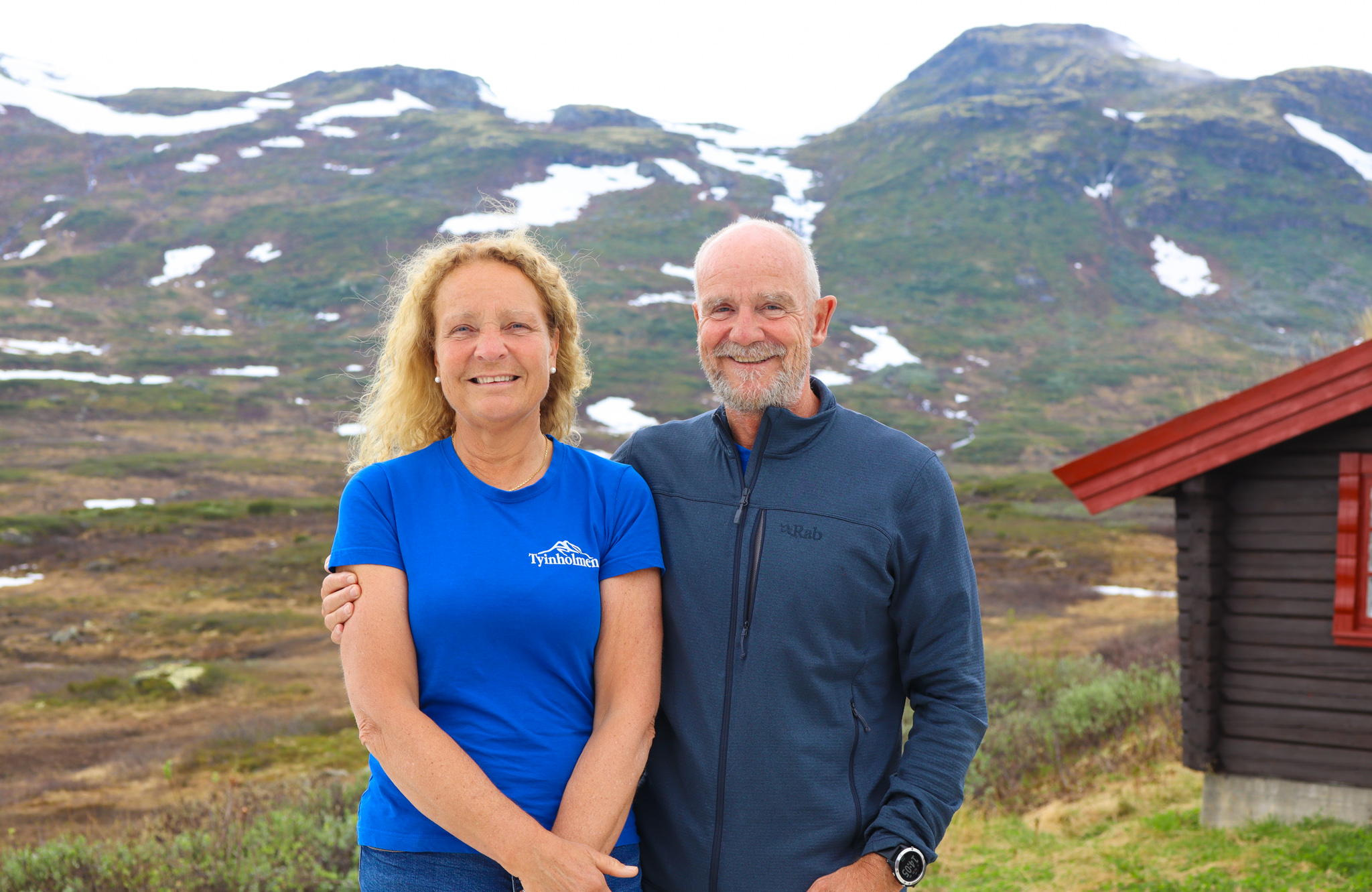 Margrete og Runar er klare for årets sommersesong på Tyinholmen! 
