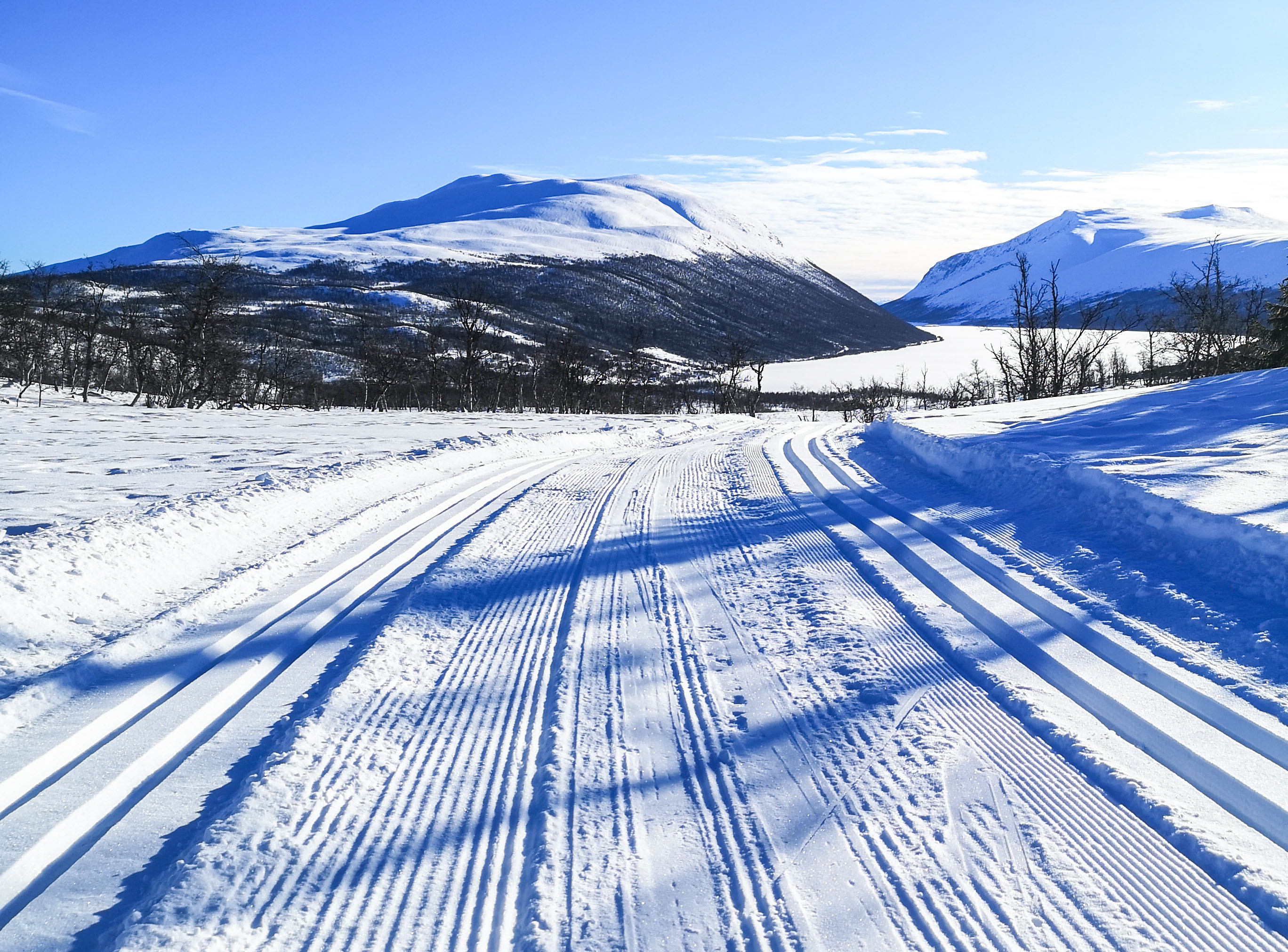 Det er meir enn nok av snø å tære på sjølv om mildværet er på veg også til Vang inn mot vinterferien. Her frå nettet til Grindafjell ski.