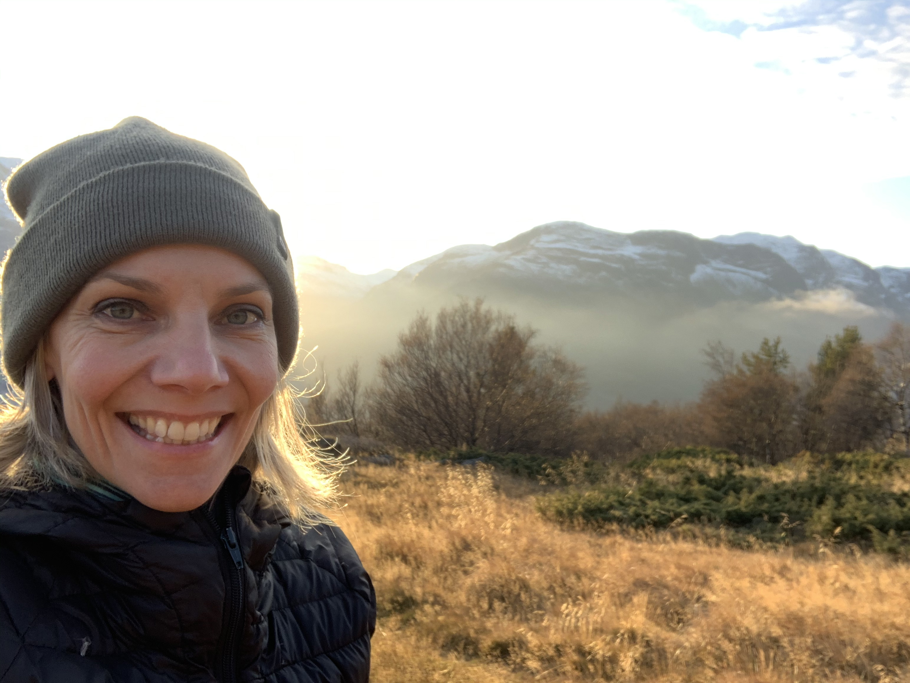 Grafisk designer Ingrid Wigdel meiner vi bør bruke stjernehimmel og smart belysning av uteområde til å marknadsføre Vang som fritidsdestiansjon.