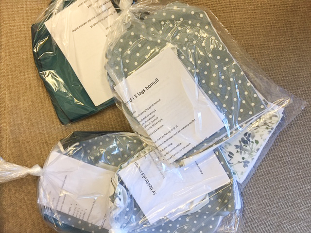 Det er henteklarepakker på Lund arbeidsbase no.