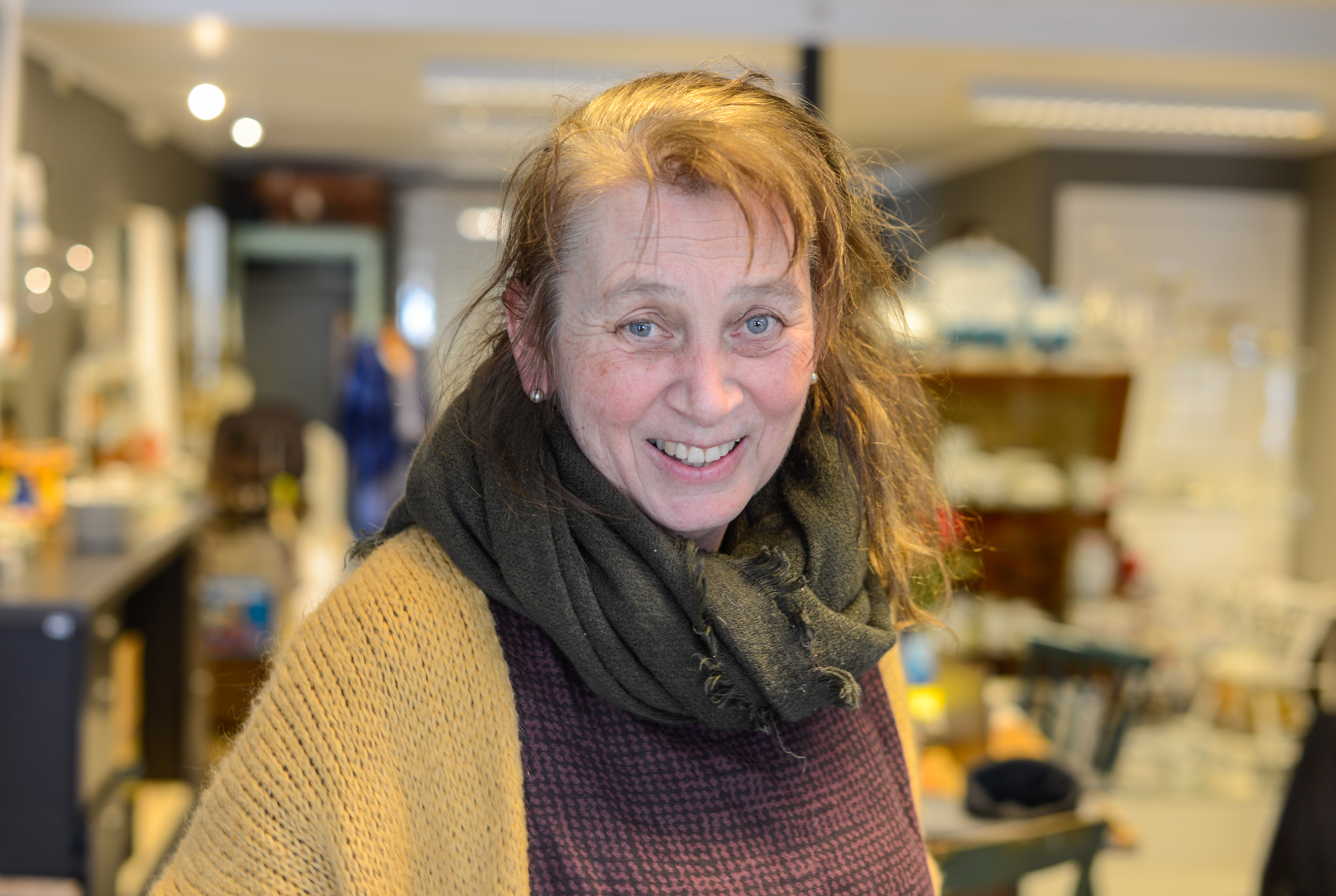 Iren Vengel Remmen startar opp bruktbutikken Mormors skatter i Ryfoss sentrum,