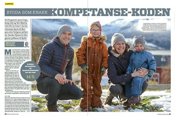 Tor Martin Iversen (Vang Energiverk, tidlegare Siemens Norge) og Ingeborg Lunde (Vang kommune, tidlegare Småkraft AS) tok eit bevisst val om Vang for nokre år sidan.