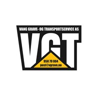 Logo Vang grave og transportservice AS